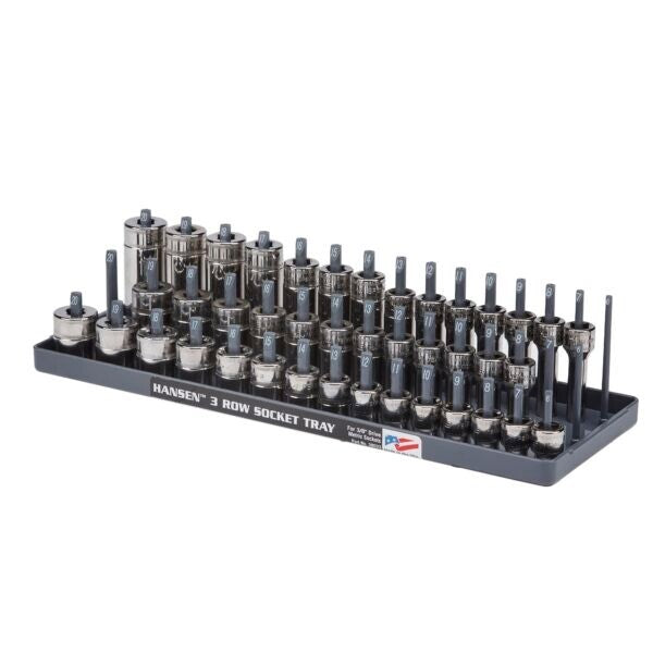 Hansen 3/8" Socket Organizer Tray Shallow, Semi, Deep