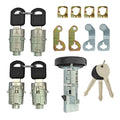 Plastic Zinc Alloy Ignition Lock And Door Lock Cylinder Kit For