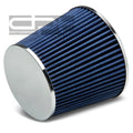2.5" Cold/short Ram Blue High Flow Air Intake Round | Built Supply Co