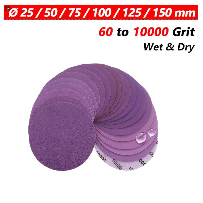 Sanding Discs Pads Hook and Loop Sandpaper