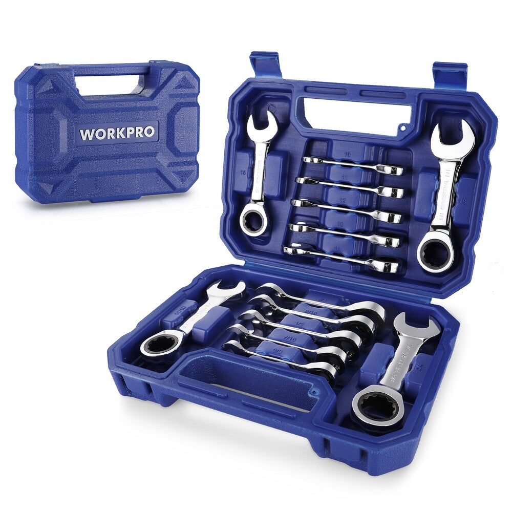 WORKPRO 14 PCS Stubby Wrench Set by WORKPRO