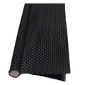 Awning Rail Piping 6mm Double Flap Black + Solid PVC Core Keder