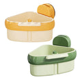 Kitchen Sink Corner Basket With Suction Cups And Press Dumping