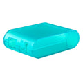 Plastic Trans Blue Box