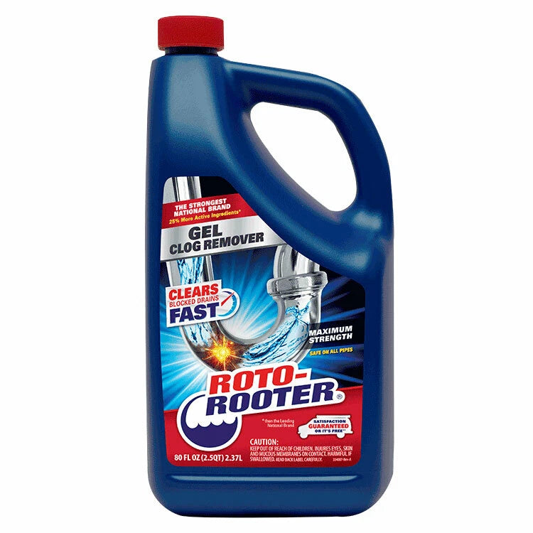 Roto-rooter Gel Clog Remover 80oz