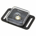 Plastic Box Black/Clear - 1.97" L x 1.22" W