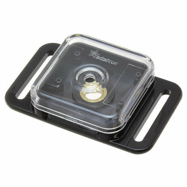 Plastic Box Black/Clear - 1.97" L x 1.22" W
