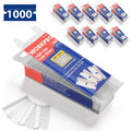 WORKPRO 1000PC Single Razor Edge Blades by WORKPRO