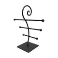 10 Inch High 3 Bar Jewelry Display Fixture Retail Raw Steel