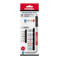 Vessel 2 Way Speed L-handle With 1/4" Sockets And Bits Set Slh21u
