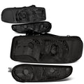Fit 01-07 Gmc Sierra/yukon Denali Pair Smoked/clear | Built Supply Co