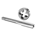 7/16\-28 Un Tap And Die Set, Machine Thread Tap And Round Die Right