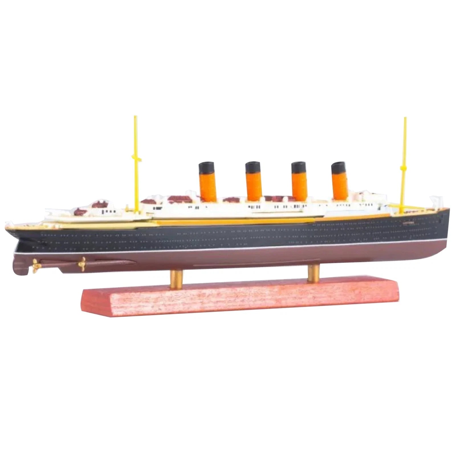 19cm Alloy 1/1250 Scale Rms Lusitania Cruise Ship Finished Model Toy