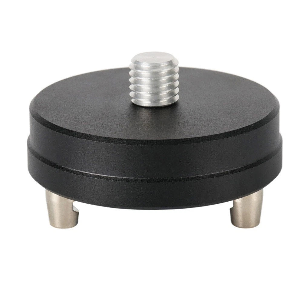 Metal Tripod Base Adapter With 5/8 X 11 Rotating Screw For Total