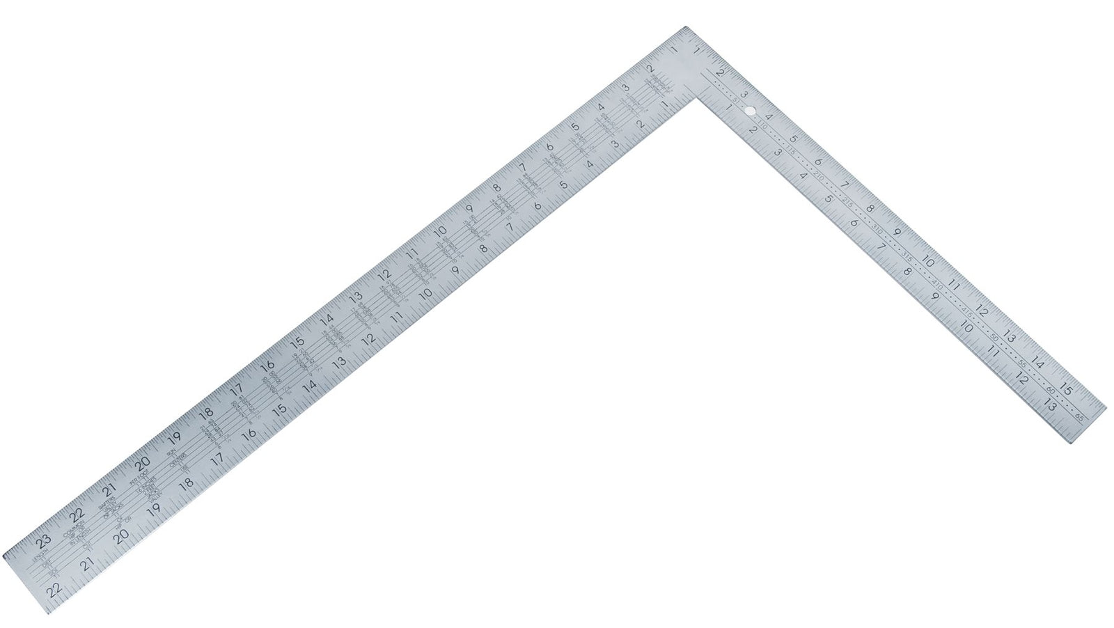 BlueSpot Large Steel Roofing Square Framing Carpenter Measure by BlueSpot