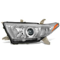 Fit 11-13 Toyota Highlander Chrome Amber Driver | Built Supply Co