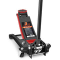 3-20in 6000lbs Capacity Hydraulic Red Black Floor Jack(3 Ton ) W/