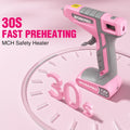 Workpro 7.2V Cordless Hot Glue Gun Dual-temp 30s Fast Preheating Glue