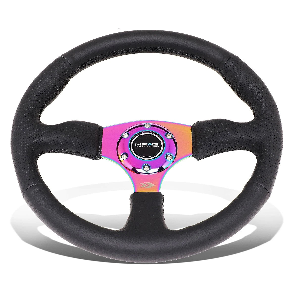 Nrg Reinforced 35cm 2.5"deep Dish Neochrome Spoke | Built Supply Co