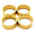 Brass Wheel Rim Hubs Counterweight Adapter For Fms Fcx24 Power Wagon