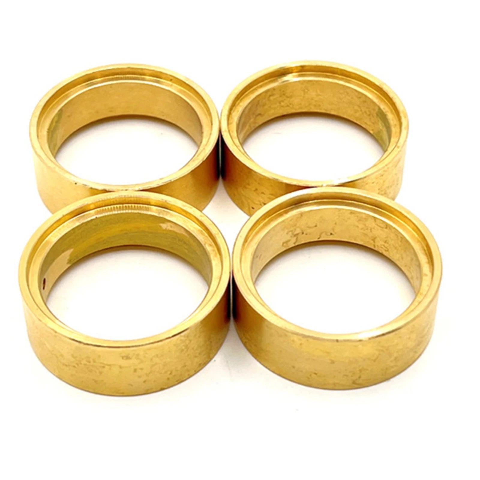 Brass Wheel Rim Hubs Counterweight Adapter For Fms Fcx24 Power Wagon