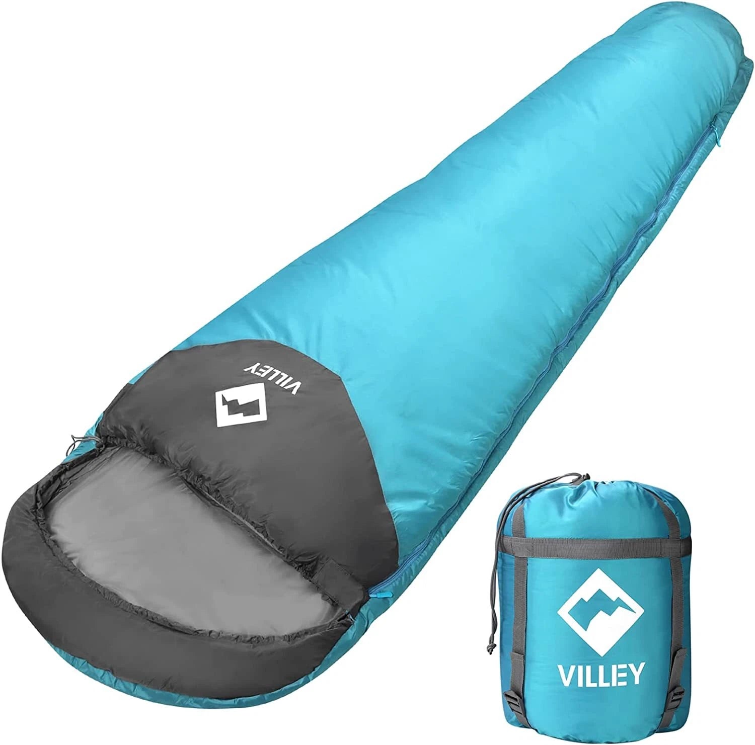 Villey Mummy Lightweight Sleeping Bag Backpacking | Built Supply Co