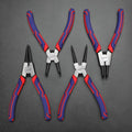 Heavy Duty 4PCS 7" Circlip Plier Snap Ring Plier Set