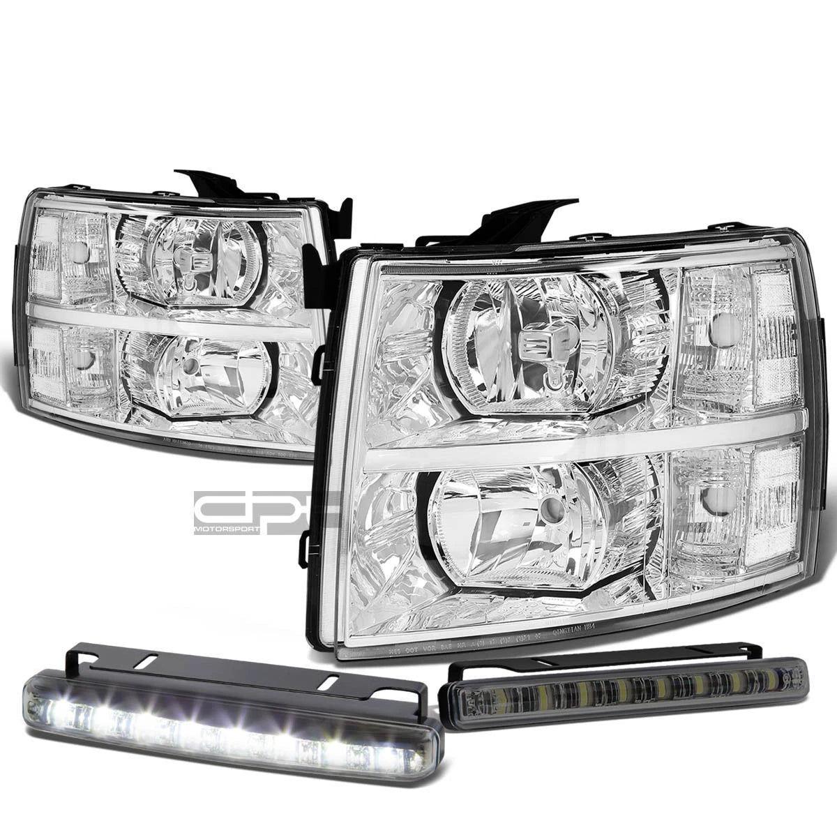 Chrome Housing Headlight+clea<wbr/>r Turn | Built Supply Co