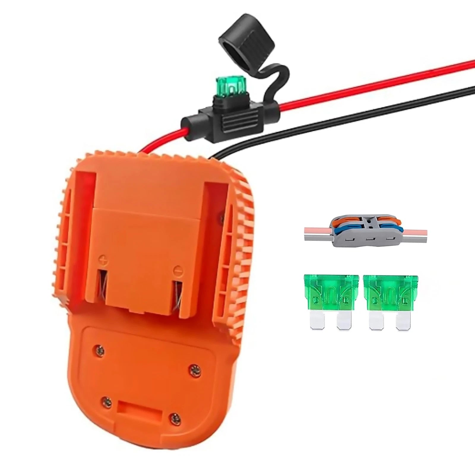 Diy Battery Adapter Connector Durable For Aeg/for Ridgid 18V Lithium