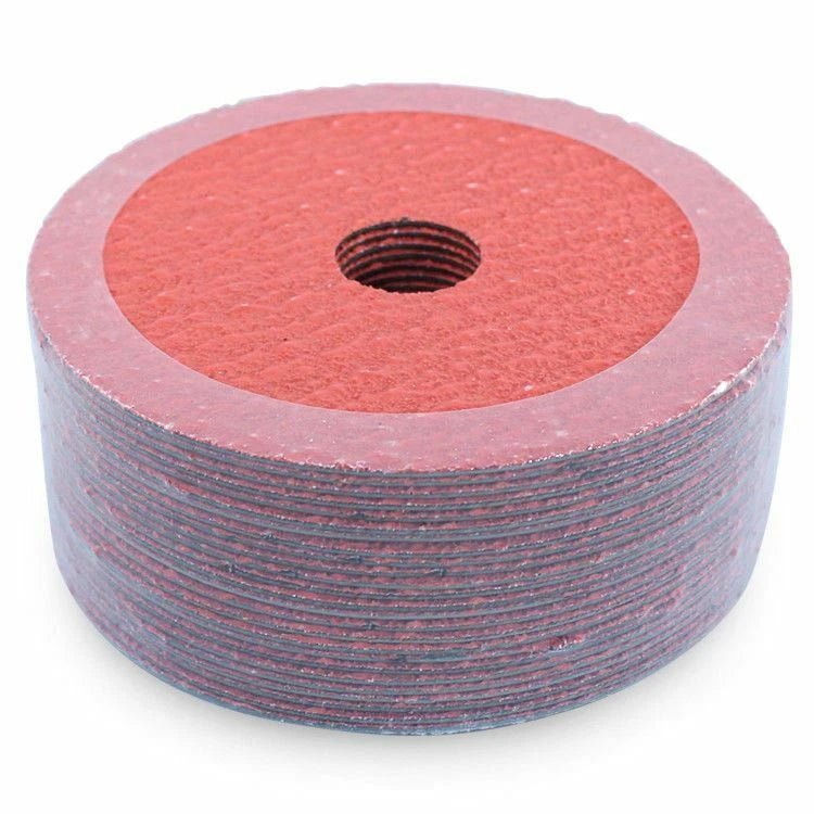 50 Pack - 5" Ceramic Resin Fiber Disc 60 Grit 5 inch Grinding &amp; Sanding Discs