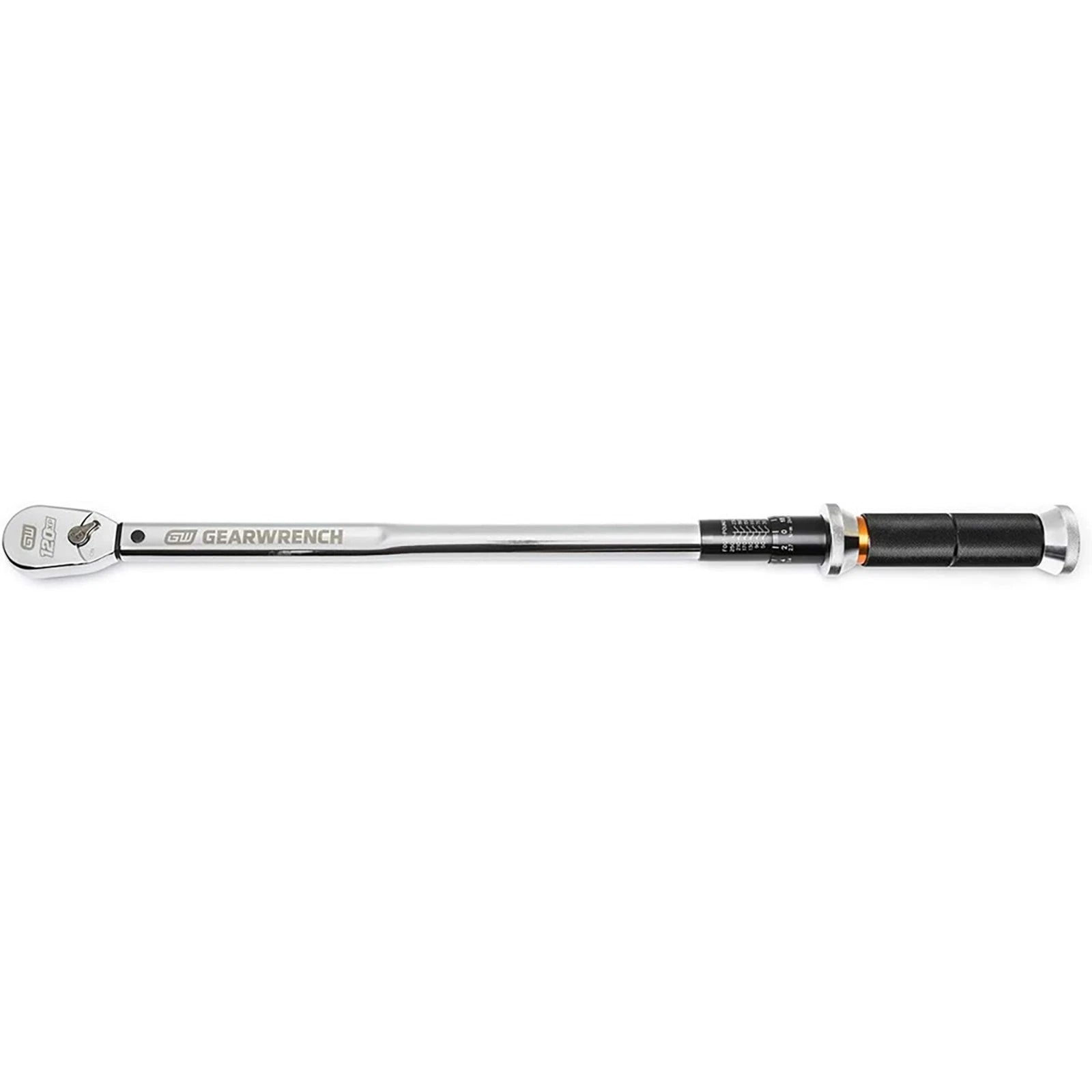 Gearwrench 1/2" Drive 120xp Micrometer Torque Wrench, 30-250 Ft/lbs.