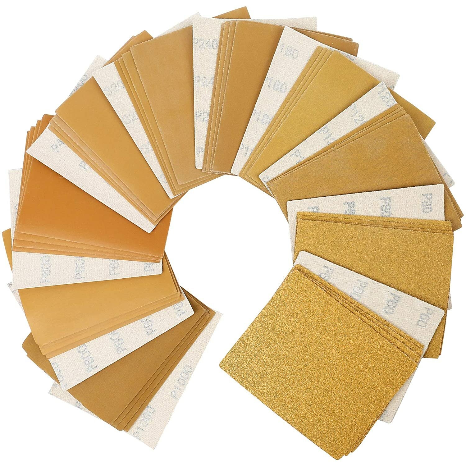 54 PCS Sanding Belts 3x18 in Assorted Grits by Unbranded