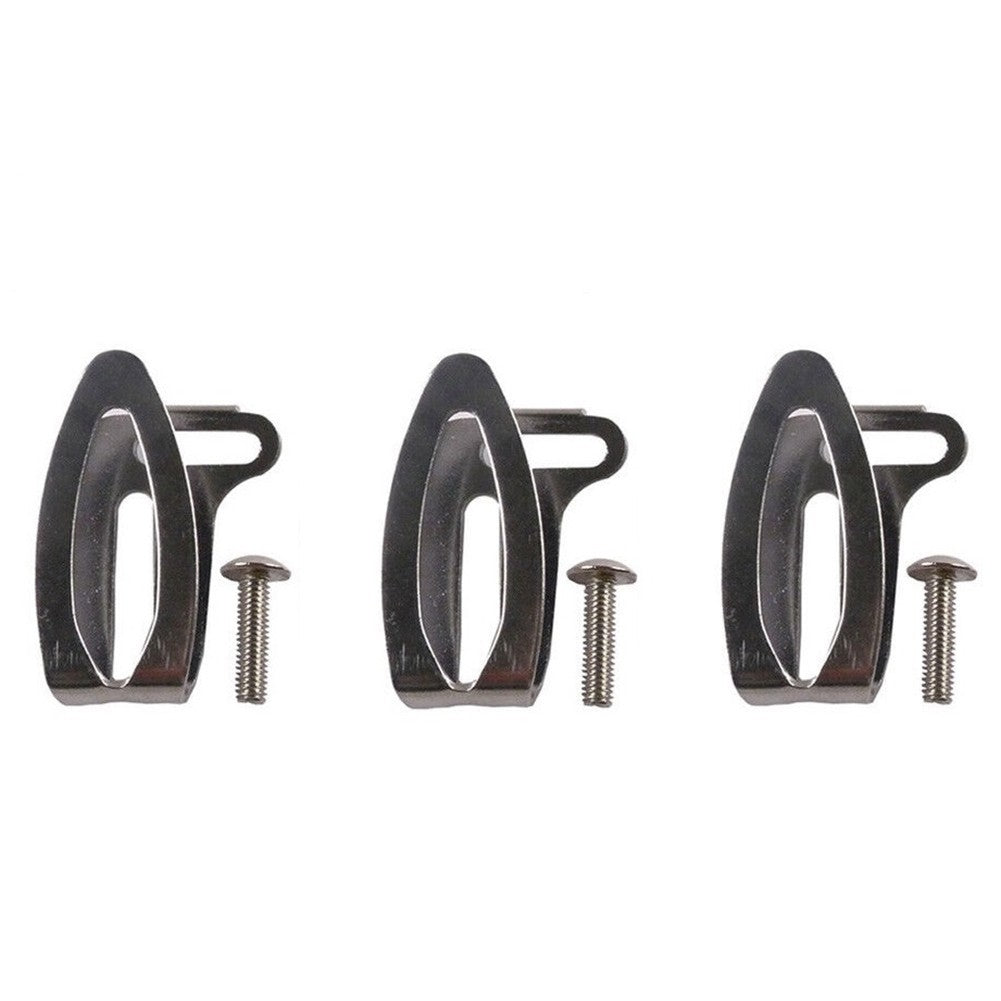 Stylish Silver Belt Clip Hook for Hitachi 18V Driver Drill by Hitachi