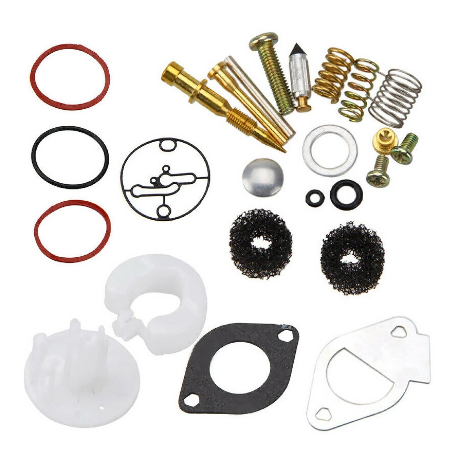 Plastic+ Metal Carburetor Rebuild Kit For Briggs Stratton Master