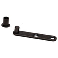 Rok Hardware Center Pivoting Hinge, Statuary Bronze Finish