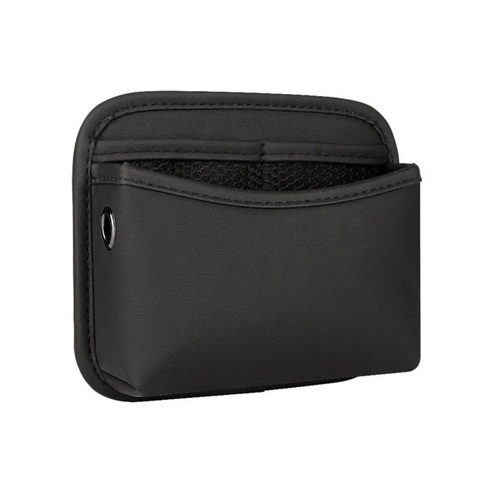 Car Storage Bag Leather Center Console Organizer Fits Most Cars And