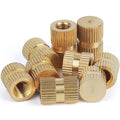 GB809 Blind Hole Knurled Brass Insert Nut M3-M8