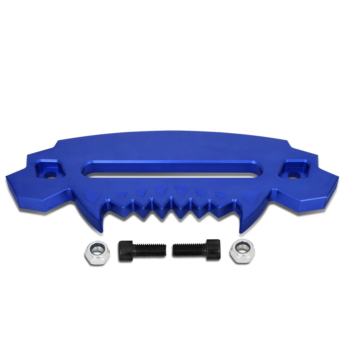 Blue 10" Aluminum Hawse Fairlead For Synthetic | Built Supply Co