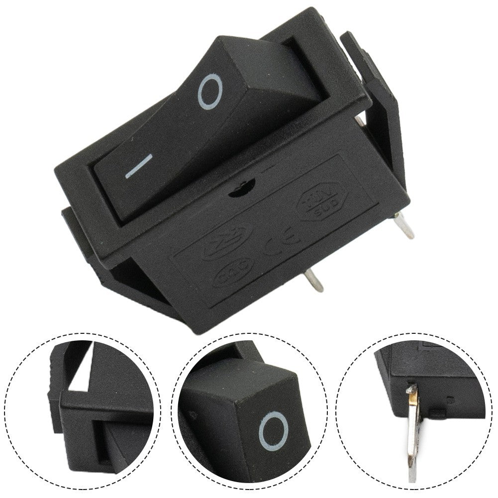 Brand New Rocker Switch 2 Pin 2 Position SPST 240Vac 250VAC KCD3-101/2P PartsOpe