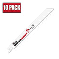 8" x .035" 14 TPI Morse Master Cobalt Bi-Metal Reciprocating Saw Blade - 10 Pack
