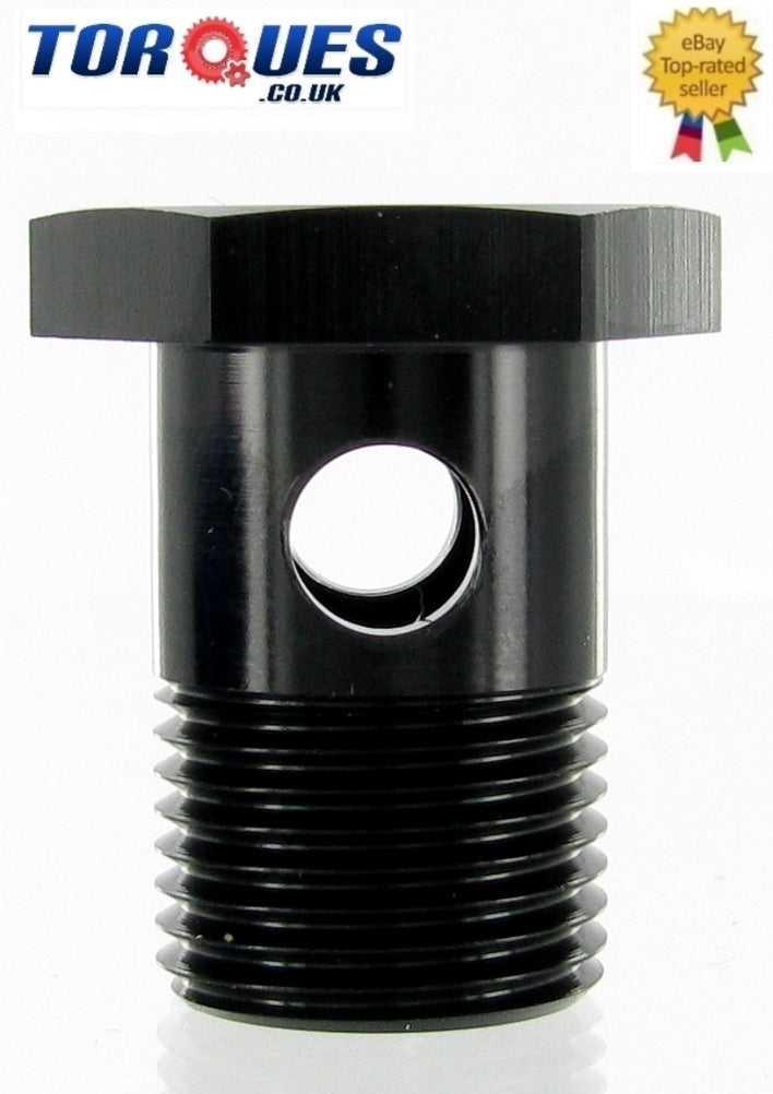 M18 X 1.5mm Aluminium Single Banjo Bolt 26MM Long