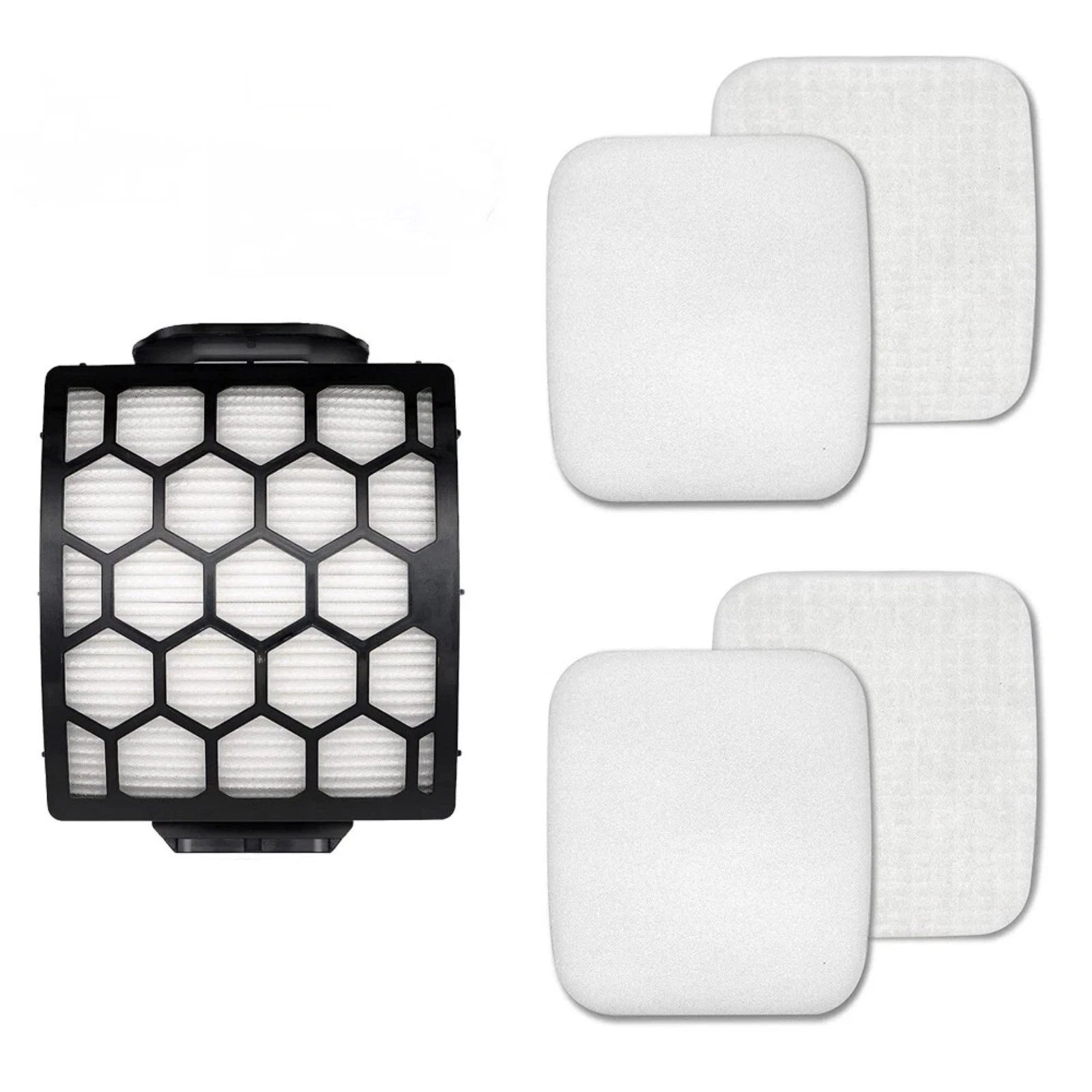 Reusable Hepa Foam Filter Kit For Shark Nv602uk Nv612uk Nz690uk
