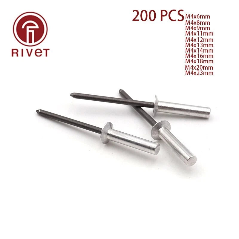 Din 15974 M4 Countersunk Head Closed End Blind Rivet Sealed Water