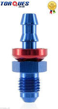 7/16" Unf Master Cylinder Push On Adapter To 5/16" 8mm Barb