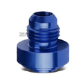 6an An-6 Male Thread Straight Weld On Flare Blue | Built Supply Co