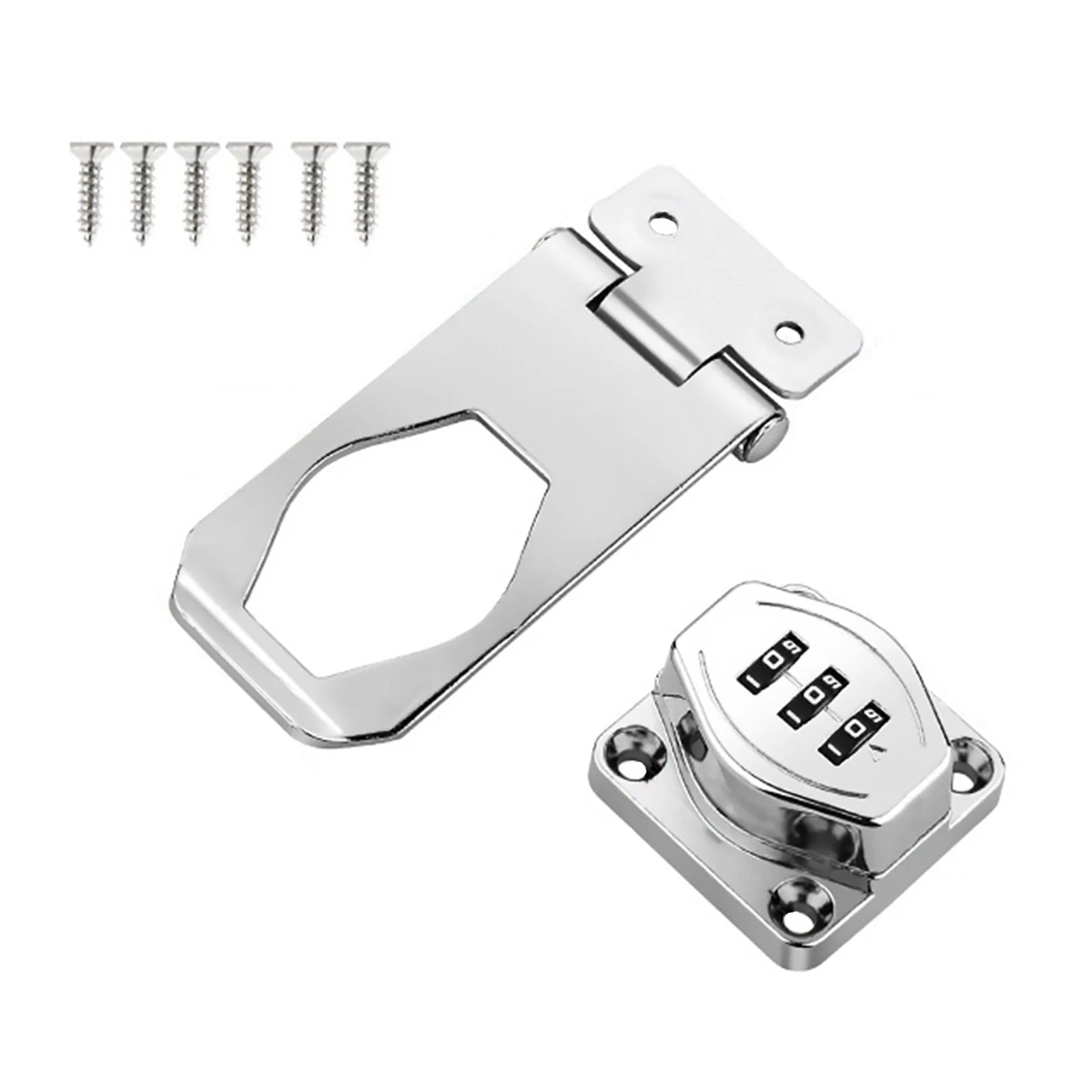 3 Digit Combination Zinc Alloy Password Drawer Locks Cabinet Security
