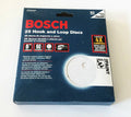 25 Bosch 6" Hook And Loop 6 Hole Sanding Discs 60 Grit 4x Orbital