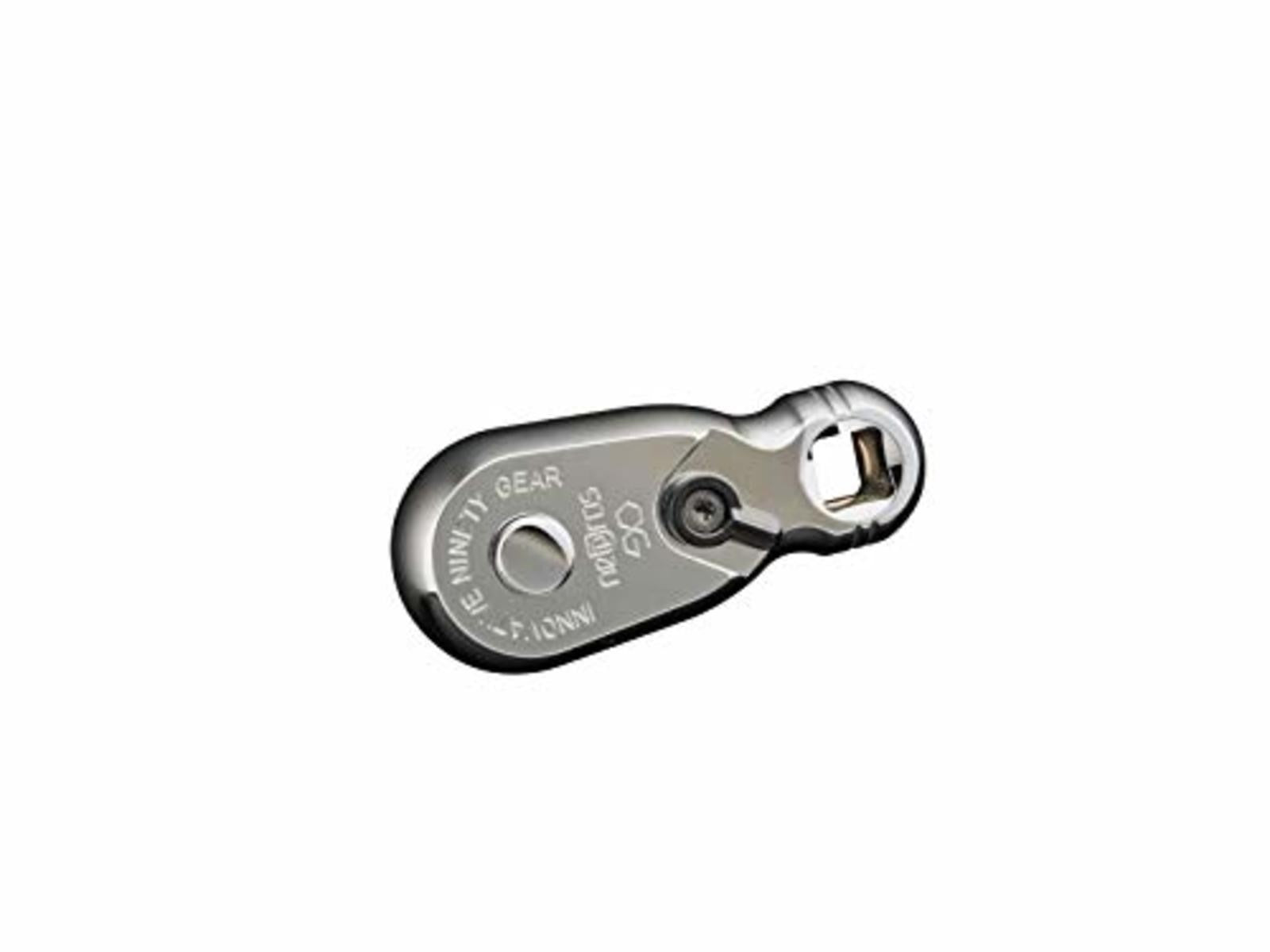 KTC Nepros 1/4" 6.3Sq Drive Stubby Ratchet Handle
