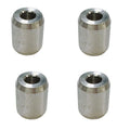 1/16" Stainless Steel Wire Rope Stop Loop Sleeve Round Crimps For