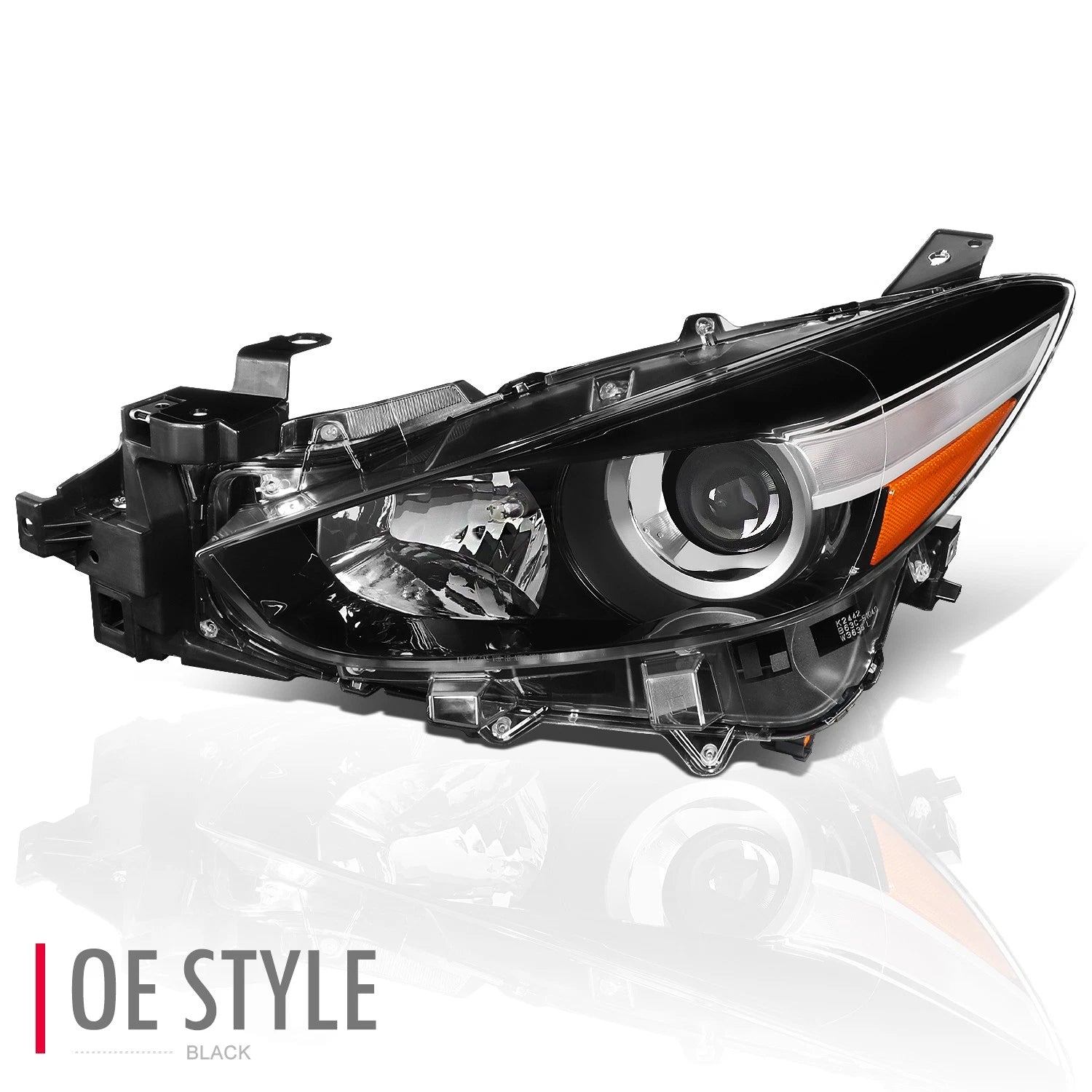 Fit 17-18 Mazda 3 Oe Style Projector Headlight Lamp | Built Supply Co